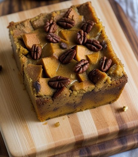 Pumpkin Rum Bread Pudding recipe image