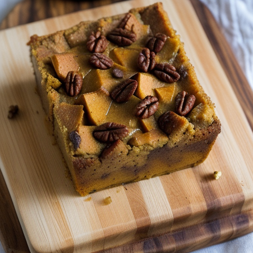 Pumpkin Rum Bread Pudding recipe image