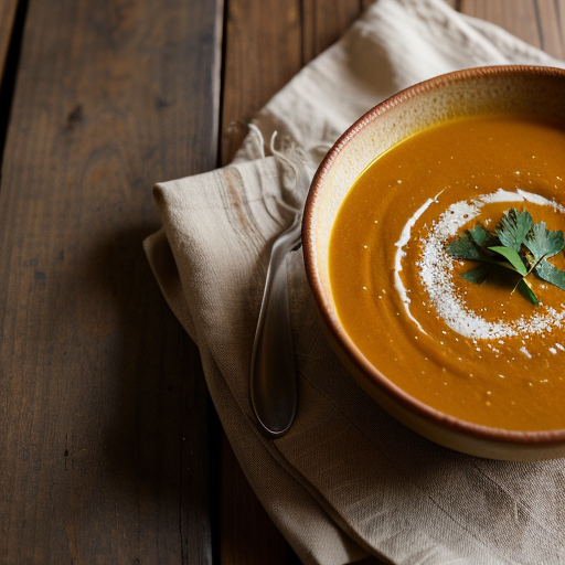 Pumpkin Soup (Karen recipe image