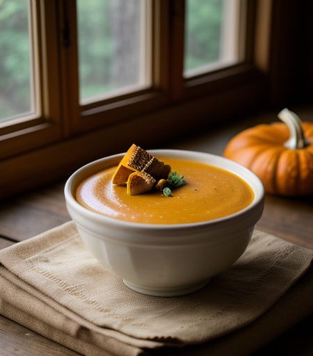 Pumpkin-Squash Bisque recipe image