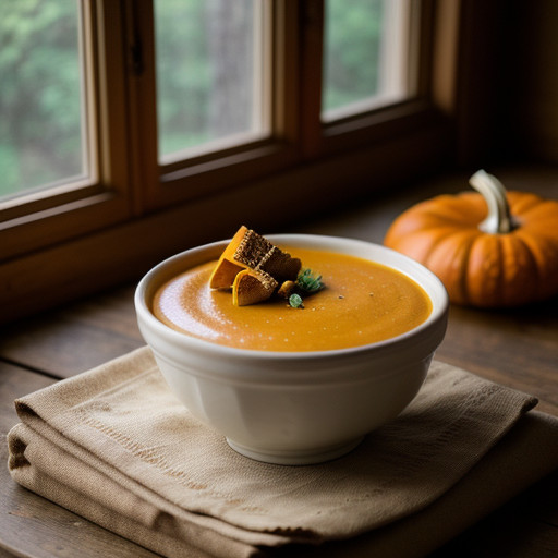 Pumpkin-Squash Bisque recipe image