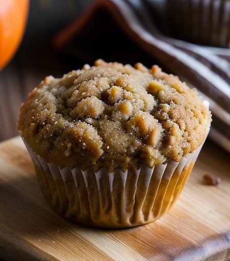 Pumpkin Streusel Muffins recipe image