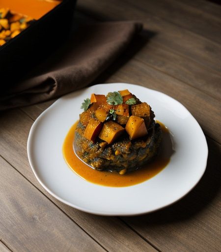 Pumpkin Vegetable Dish recipe image