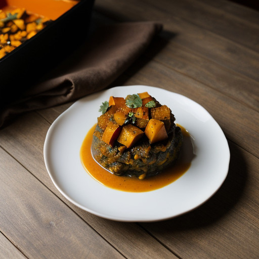 Pumpkin Vegetable Dish recipe image