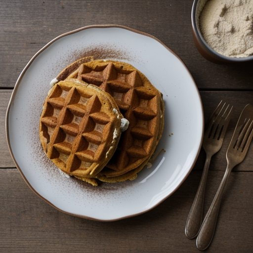 Pumpkin Waffles From Southern Living recipe image