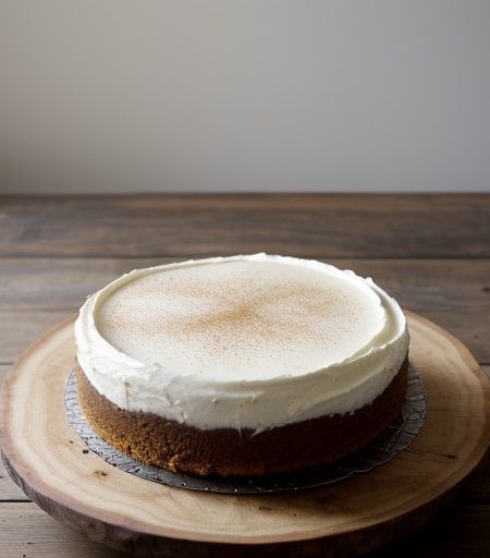 Pumpkin Walnut Cheesecake recipe image