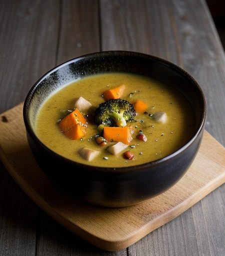 Pumpkin and Broccoli Chowder recipe image