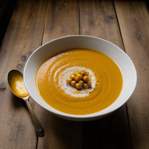 Pumpkin and Chickpea Soup recipe image