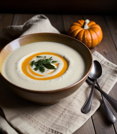 Pumpkin and Coconut Cream Soup recipe image