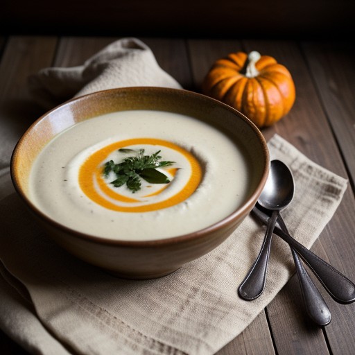 Pumpkin and Coconut Cream Soup recipe image