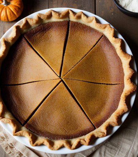 Pumpkin and Maple Sugar Pie recipe image