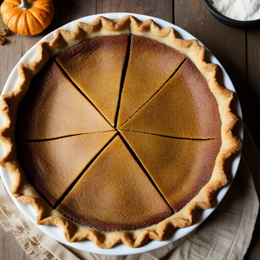 Pumpkin and Maple Sugar Pie recipe image