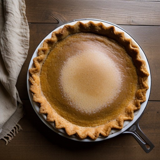 Pumpkin and Praline Pie recipe image