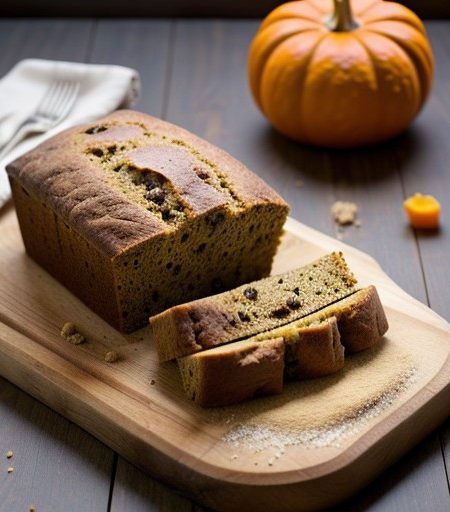 Pumpkin and Raisin Bread recipe image