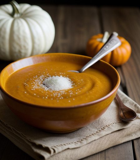 Pumpkin and Tomato Bisque (Hh recipe image
