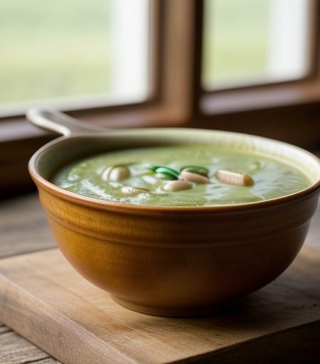 Puree of Green Bean Soup recipe image