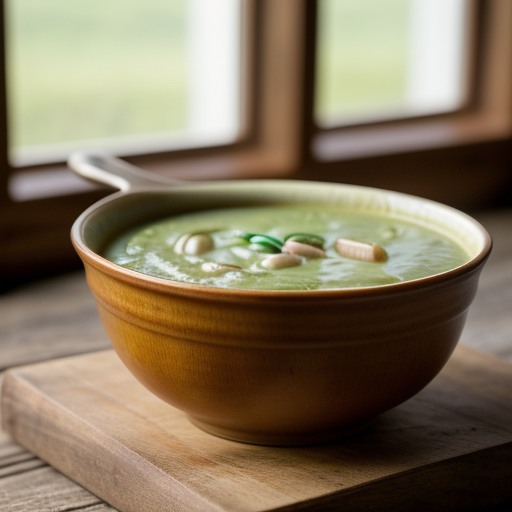 Puree of Green Bean Soup recipe image