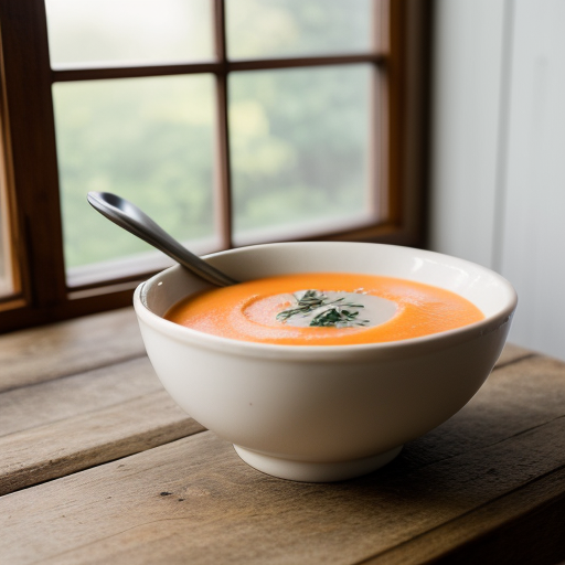 Puree of Sweet Potato Soup recipe image