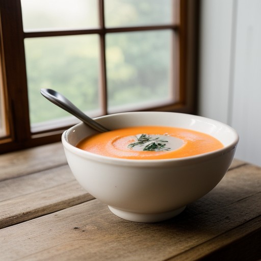 Puree of Sweet Potato Soup recipe image