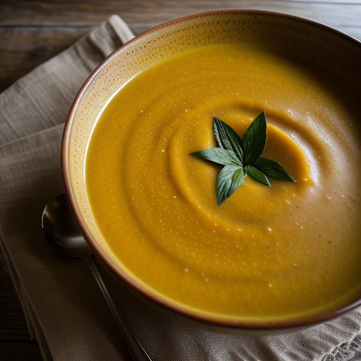 Puree of Yellow Squash Soup recipe image