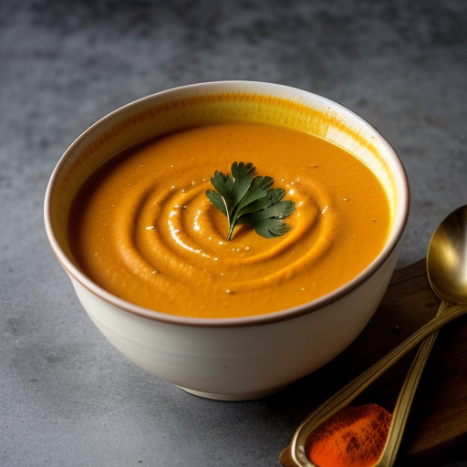 Pureed Carrot Soup recipe image