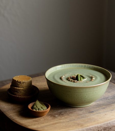Pureed Green Bean Soup recipe image