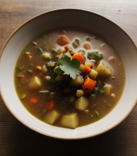Q & E Vegetable Soup recipe image