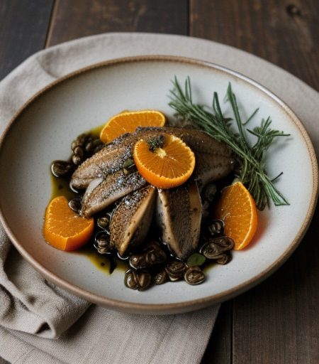 Quail With Orange Dressing - Country Living Holidays recipe image
