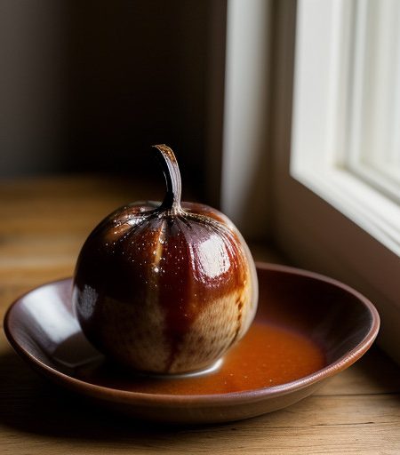 Quail With Red Plum Sauce recipe image