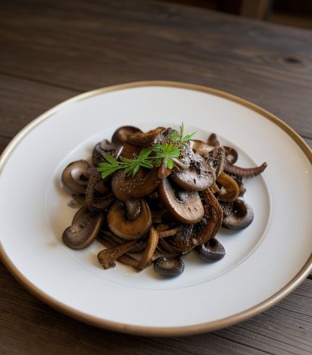 Quail and Mushrooms recipe image