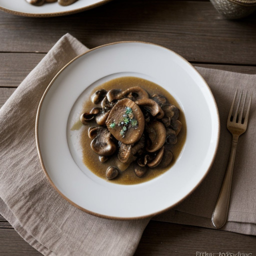 Quail in Mushroom Gravy recipe image