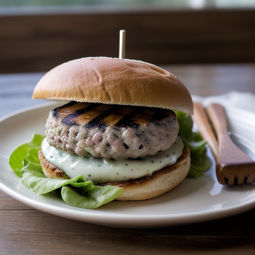 Quaker's: Garden-Fresh Turkey Burgers recipe image