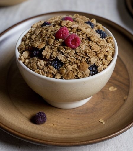 Quaker's: Golden Granola With Mixed Fruit recipe image