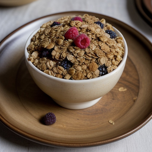 Quaker's: Golden Granola With Mixed Fruit recipe image