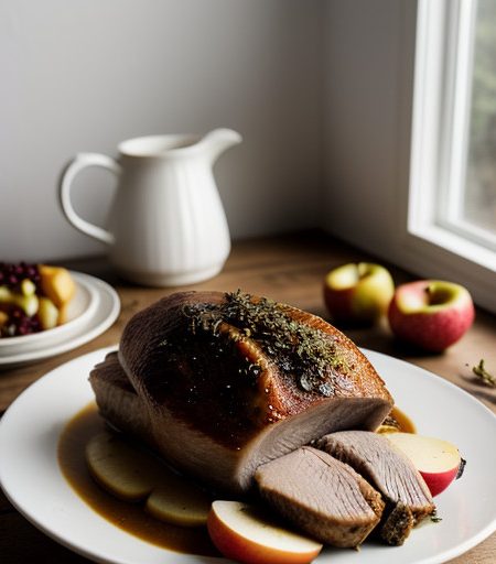 Quebec-Style Roast Goose recipe image