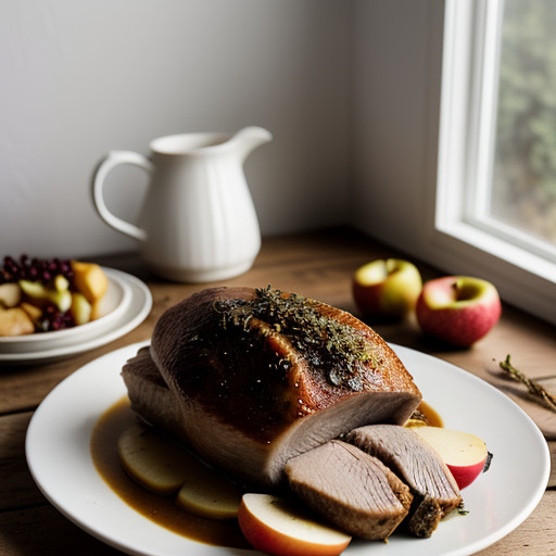 Quebec-Style Roast Goose recipe image