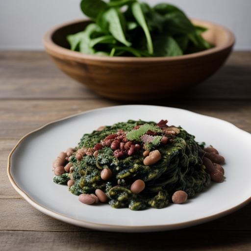 Quelites (Spinach With Beans recipe image