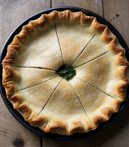Quesado De Espinaca Cheese and Spinach Pie recipe image