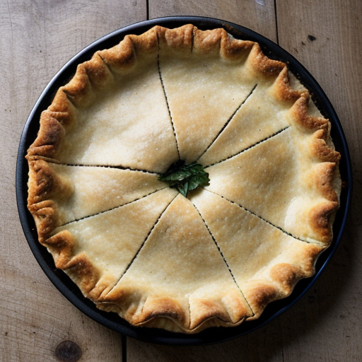 Quesado De Espinaca Cheese and Spinach Pie recipe image