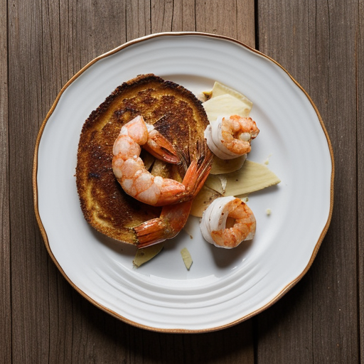 Queso Flameado With Shrimp & Brandy recipe image