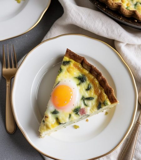 Quiche Lorrainne Verte recipe image