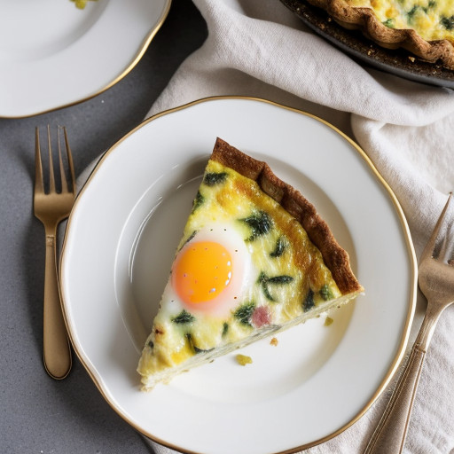 Quiche Lorrainne Verte recipe image