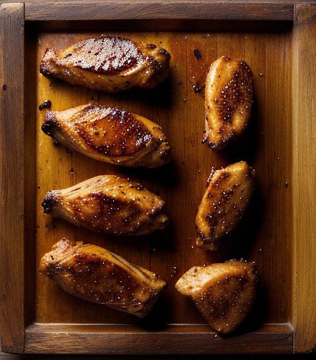 Quick Barbecued Chicken Wings recipe image