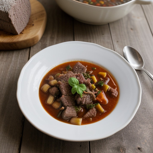 Quick Beef Minestrone recipe image