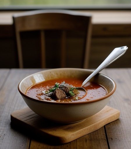 Quick Beef Soup recipe image