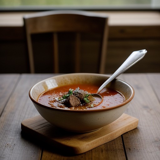 Quick Beef Soup recipe image