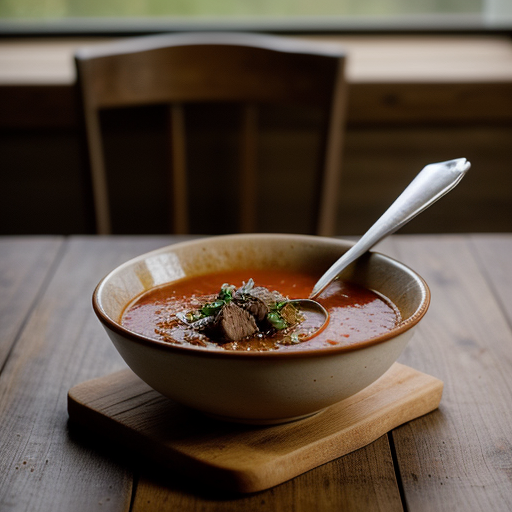 Quick Beef Soup recipe image