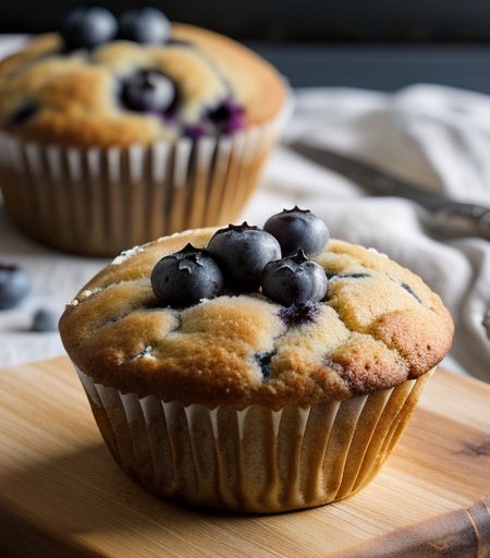 Quick Blueberry Muffins recipe image