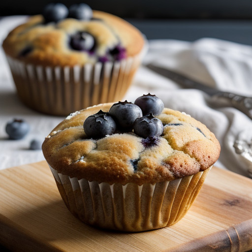 Quick Blueberry Muffins recipe image