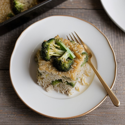 Quick Broccoli & Rice Casserole recipe image